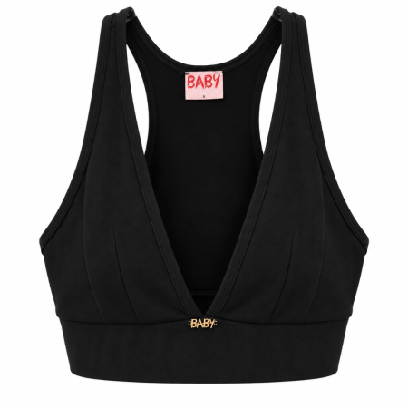 LOUNGE BRA -BLACK