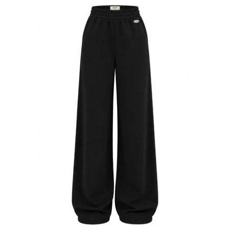 FLARED TROUSERS -BLACK