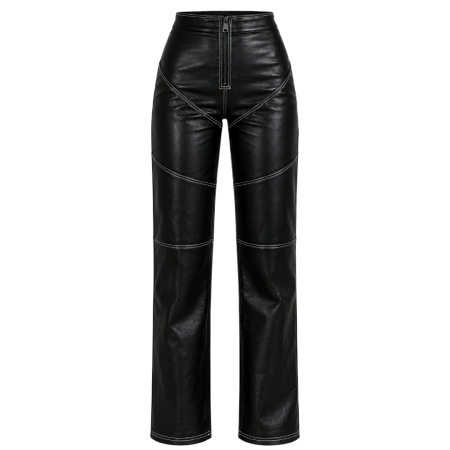 BLACK WIDOW - LEATHER pants