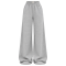 FLARED TROUSERS -LIGHT GREY