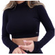 CROP TOP -BLACK