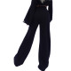 FLARED TROUSERS -BLACK