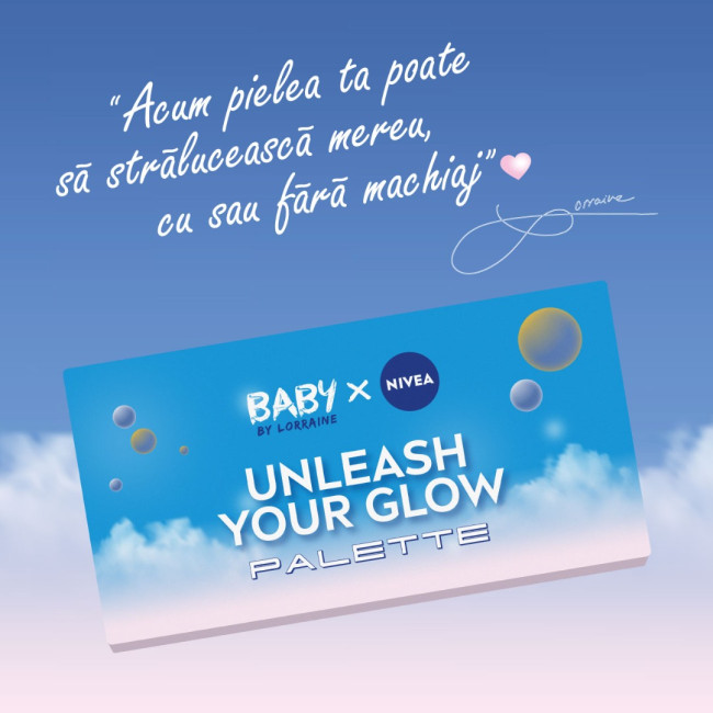 UNLEASH YOUR GLOW palette - BABY x NIVEA