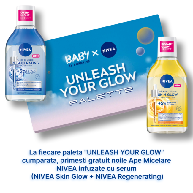 UNLEASH YOUR GLOW palette - BABY x NIVEA